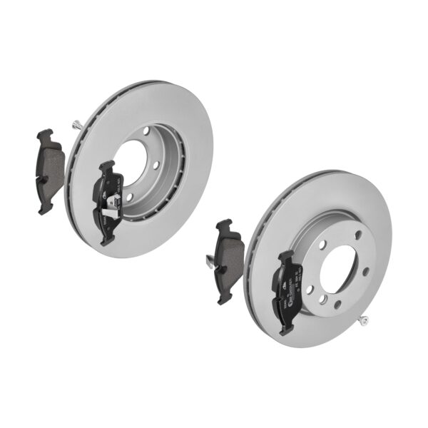 ATE Bremsesæt, skivebremser 142021767 foraksel ventileret 286mm 22mm for BMW
