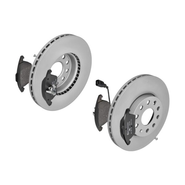 ATE Bremsesæt, skivebremser 142021772 foraksel ventileret 288mm 25mm for SEAT VAG SKODA