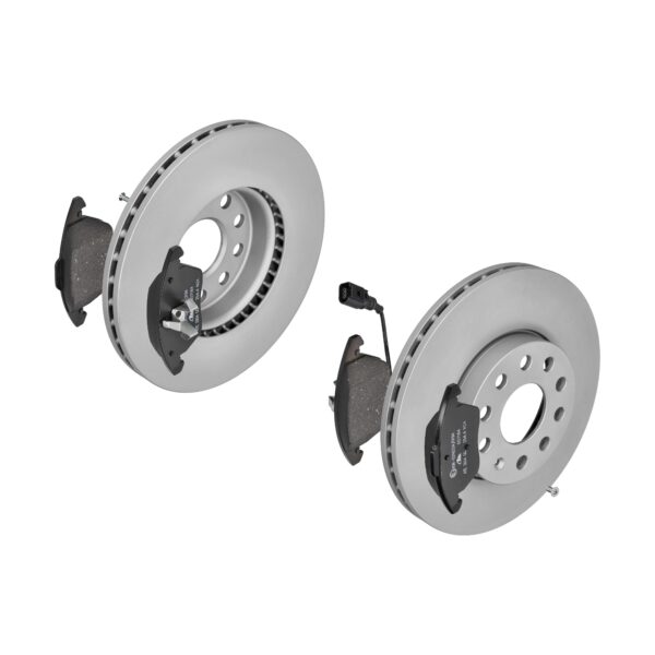 ATE Bremsesæt, skivebremser 142021773 foraksel ventileret 288mm 25mm for SKODA SEAT VAG