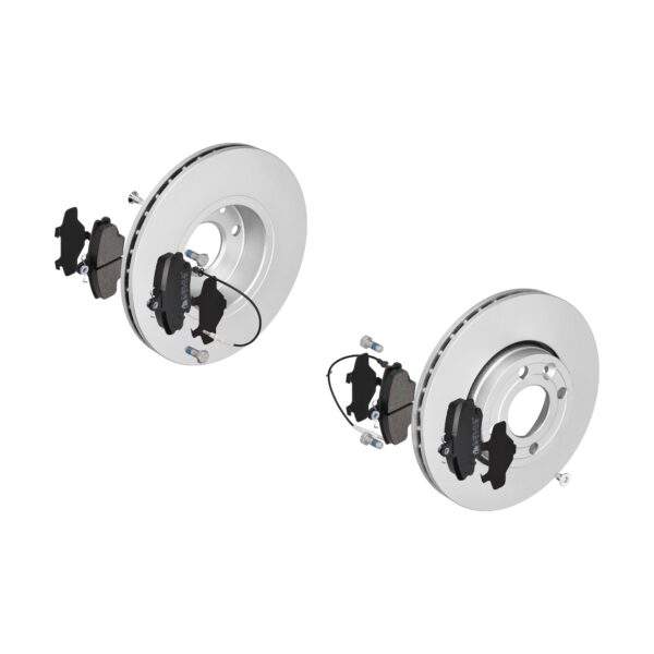 ATE Bremsesæt, skivebremser 142021779 foraksel ventileret 260mm 22mm for RENAULT NISSAN DACIA