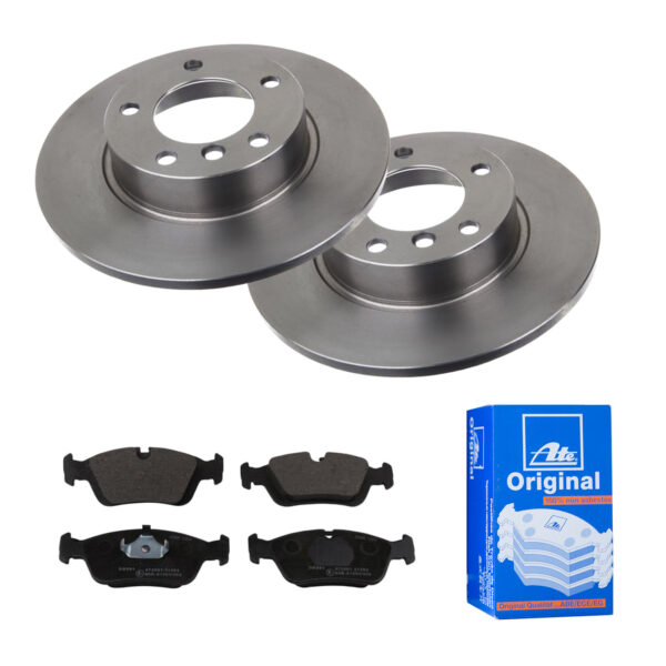 ATE Bremsesæt, skivebremser 142021784 foraksel fuld 286mm 12mm for BMW
