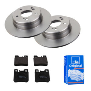 ATE Bremsesæt, skivebremser 142021787 bagaksel fuld 278mm 9mm for MERCEDES-BENZ CHRYSLER