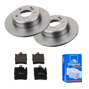 ATE Bremsesæt, skivebremser 142021792 bagaksel fuld 278mm 9mm for MERCEDES-BENZ CHRYSLER