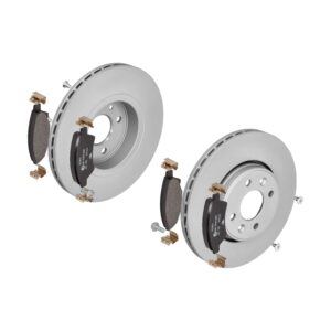 ATE Bremsesæt, skivebremser 142021811 foraksel ventileret 280mm 24mm for RENAULT