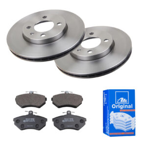 ATE Bremsesæt, skivebremser 142021822 foraksel ventileret 256mm 20mm for VAG SEAT