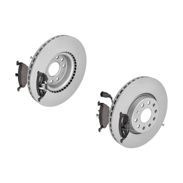 ATE Bremsesæt, skivebremser 142021833 foraksel ventileret 312mm 25mm for SKODA SEAT VAG