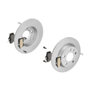 ATE Bremsesæt, skivebremser 142021844 bagaksel fuld 268mm 10mm for PEUGEOT CITROËN FORD SEAT VAG FIAT