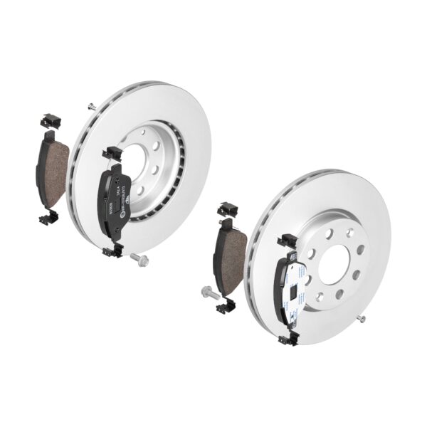 ATE Bremsesæt, skivebremser 142021847 foraksel ventileret 257mm 22mm for VAUXHALL OPEL FIAT