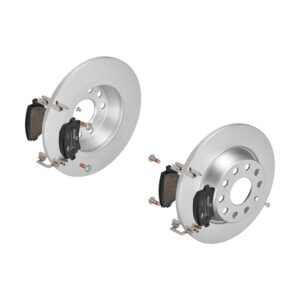ATE Bremsesæt, skivebremser 142021855 bagaksel fuld 282mm 12mm for VAG SEAT SKODA
