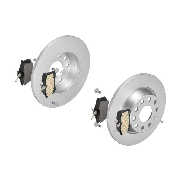 ATE Bremsesæt, skivebremser 142021856 bagaksel fuld 282mm 12mm for PEUGEOT CITROËN SEAT VAG SKODA