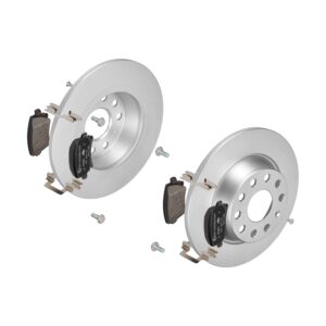 ATE Bremsesæt, skivebremser 142021857 bagaksel fuld 282mm 12mm for VAG SKODA SEAT