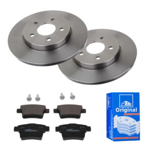 ATE Bremsesæt, skivebremser 142021864 bagaksel fuld 280mm 12mm for FORD JAGUAR