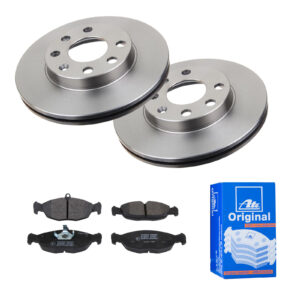 ATE Bremsesæt, skivebremser 142021868 foraksel ventileret 236mm 20mm for VAUXHALL OPEL CHEVROLET DAEWOO