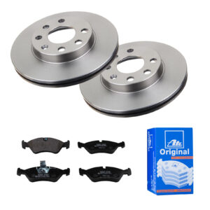ATE Bremsesæt, skivebremser 142021869 foraksel ventileret 236mm 20mm for OPEL VAUXHALL CHEVROLET