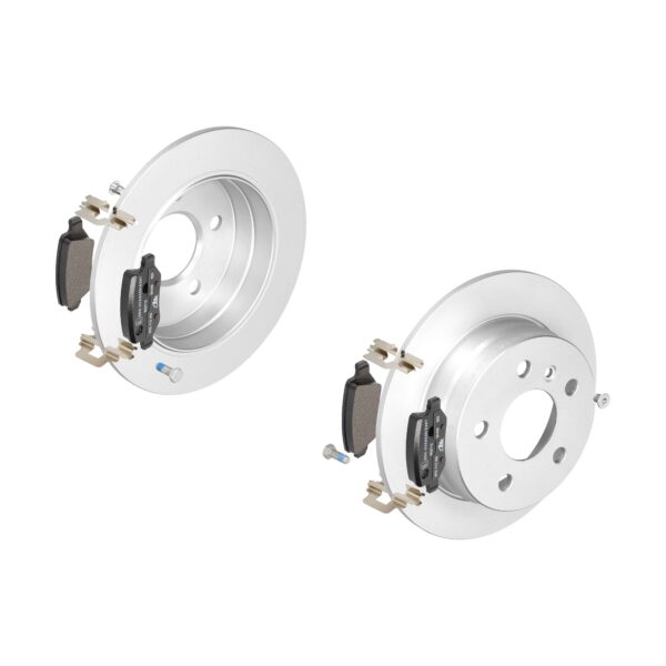 ATE Bremsesæt, skivebremser 142021895 bagaksel fuld 258mm 8mm for MERCEDES-BENZ