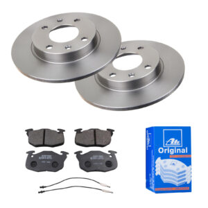 ATE Bremsesæt, skivebremser 142021907 foraksel fuld 247mm 10mm for PEUGEOT CITROËN RENAULT
