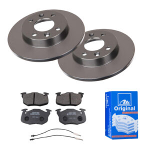 ATE Bremsesæt, skivebremser 142021916 foraksel fuld 238mm 12mm for PEUGEOT RENAULT DACIA