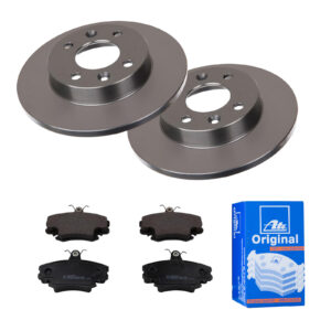 ATE Bremsesæt, skivebremser 142021917 foraksel fuld 238mm 12mm for RENAULT DACIA