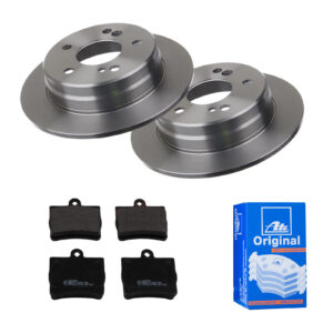 ATE Bremsesæt, skivebremser 142021925 bagaksel fuld 258mm 9mm for MERCEDES-BENZ