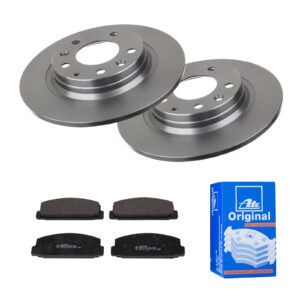 ATE Bremsesæt, skivebremser 142021940 bagaksel fuld 280mm 10mm for MAZDA