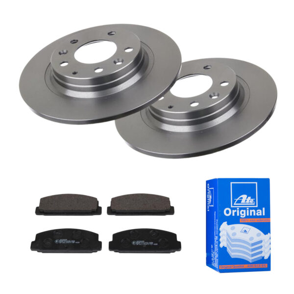 ATE Bremsesæt, skivebremser 142021940 bagaksel fuld 280mm 10mm for MAZDA