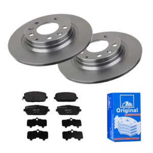 ATE Bremsesæt, skivebremser 142021941 bagaksel fuld 280mm 10mm for FIAT MAZDA