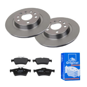 ATE Bremsesæt, skivebremser 142021946 bagaksel fuld 278mm 11mm for OPEL FORD VAUXHALL SAAB FIAT