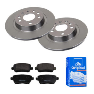ATE Bremsesæt, skivebremser 142021949 bagaksel fuld 278mm 11mm for OPEL SAAB FIAT