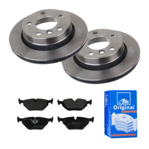ATE Bremsesæt, skivebremser 142021951 bagaksel ventileret 276mm 19mm for SAAB BMW ROVER