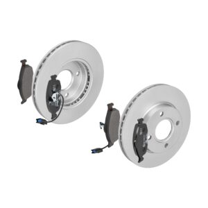 ATE Bremsesæt, skivebremser 142021953 foraksel ventileret 260mm 24mm for FORD