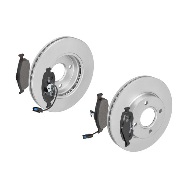 ATE Bremsesæt, skivebremser 142021953 foraksel ventileret 260mm 24mm for FORD