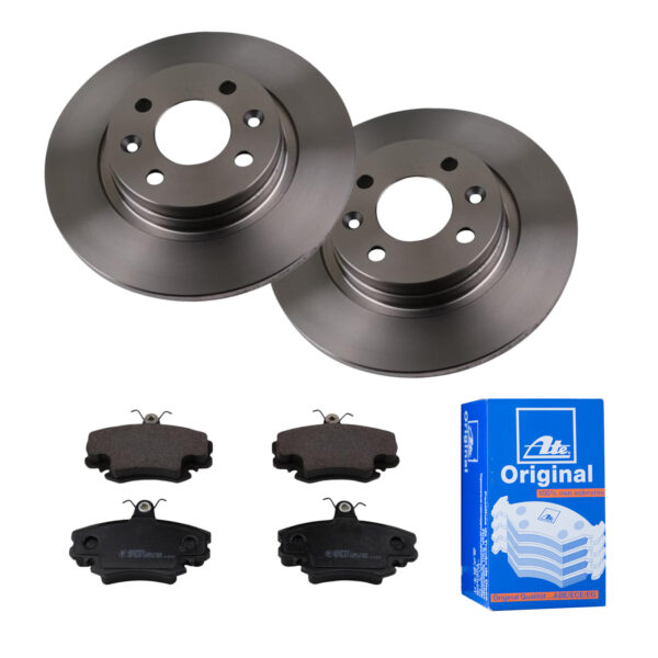 ATE Bremsesæt, skivebremser 142021957 foraksel fuld 259mm 12mm for DACIA RENAULT SMART