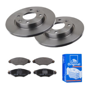 ATE Bremsesæt, skivebremser 142021958 foraksel fuld 247mm 13mm for PEUGEOT CITROËN