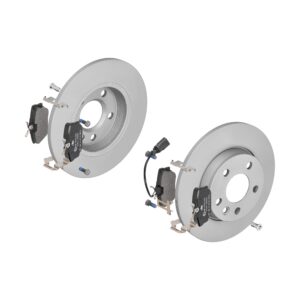 ATE Bremsesæt, skivebremser 142021963 bagaksel fuld 280mm 12mm for VAG