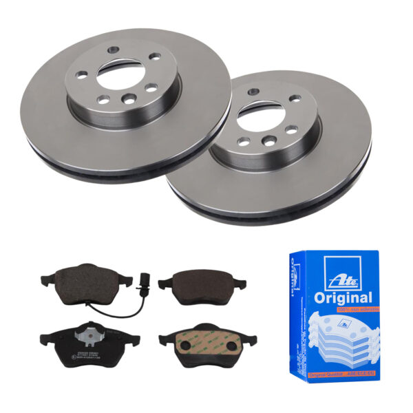 ATE Bremsesæt, skivebremser 142021967 foraksel ventileret 300mm 26mm for FORD VAG SEAT
