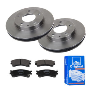 ATE Bremsesæt, skivebremser 142021983 foraksel ventileret 258mm 24mm for FORD MAZDA
