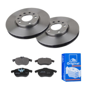 ATE Bremsesæt, skivebremser 142021993 foraksel ventileret 285mm 24mm for VAUXHALL OPEL SAAB FIAT