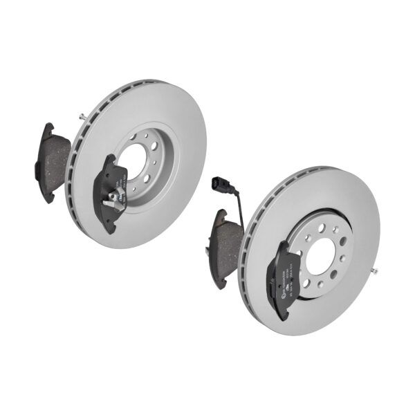 ATE Bremsesæt, skivebremser 142021997 foraksel ventileret 288mm 25mm for SEAT SKODA VAG