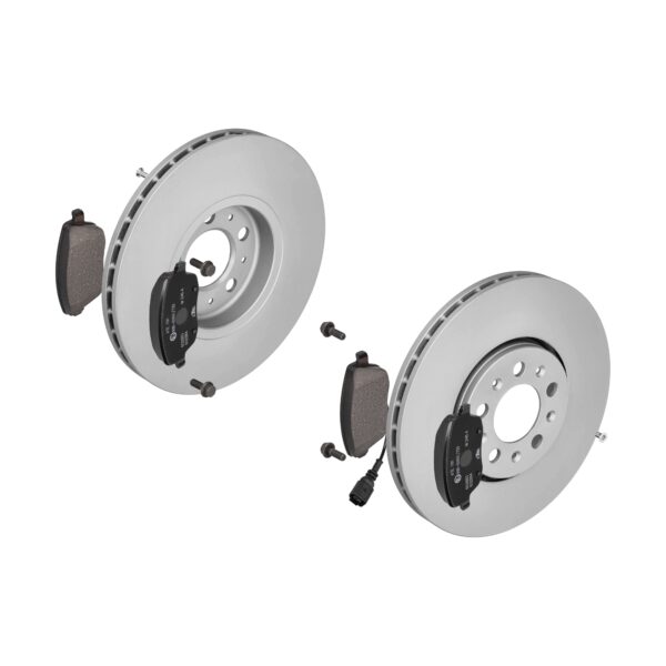 ATE Bremsesæt, skivebremser 142021999 foraksel ventileret 288mm 25mm for VAG SKODA
