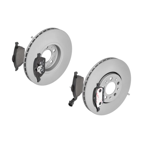 ATE Bremsesæt, skivebremser 142022005 foraksel ventileret 288mm 25mm for SKODA VAG SEAT