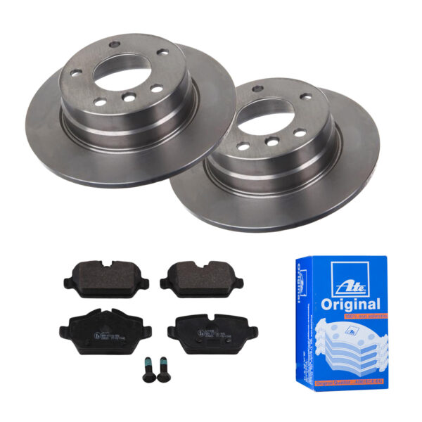 ATE Bremsesæt, skivebremser 142022009 bagaksel fuld 280mm 10mm for MINI BMW