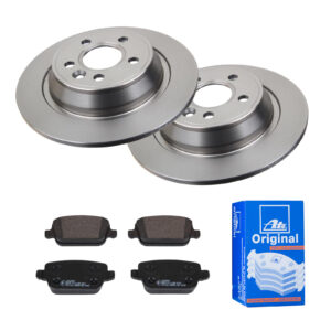 ATE Bremsesæt, skivebremser 142022015 bagaksel fuld 302mm 10mm for FORD LAND ROVER