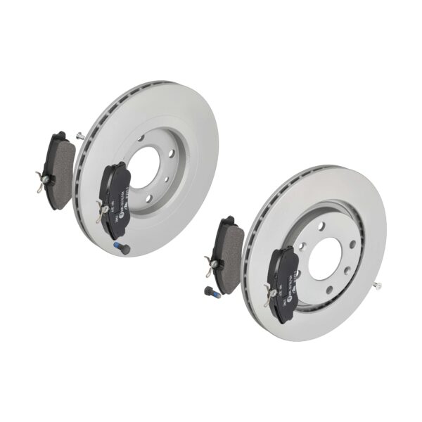 ATE Bremsesæt, skivebremser 142022024 foraksel ventileret 266mm 20mm for PEUGEOT CITROËN