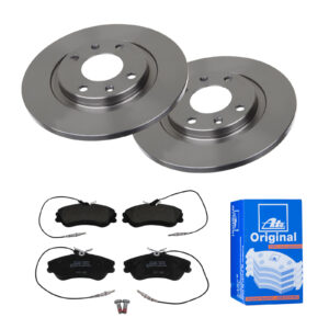ATE Bremsesæt, skivebremser 142022048 foraksel fuld 266mm 13mm for CITROËN PEUGEOT