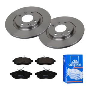 ATE Bremsesæt, skivebremser 142022050 foraksel fuld 266mm 13mm for CITROËN PEUGEOT