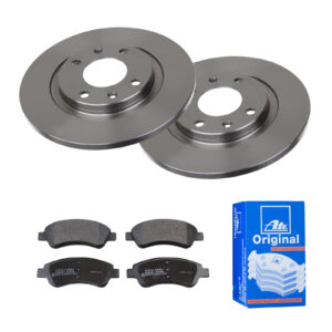 ATE Bremsesæt, skivebremser 142022052 foraksel fuld 266mm 13mm for CITROËN PEUGEOT