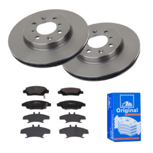ATE Bremsesæt, skivebremser 142022068 foraksel ventileret 262mm 21mm for ROVER HONDA