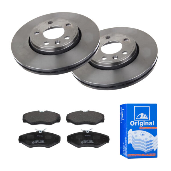 ATE Bremsesæt, skivebremser 142022070 foraksel ventileret 305mm 28mm for VAUXHALL OPEL NISSAN RENAULT