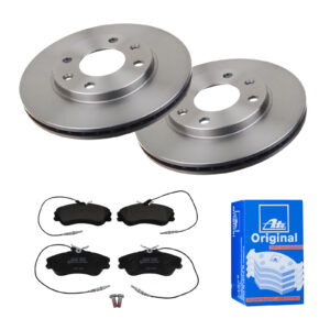 ATE Bremsesæt, skivebremser 142022098 foraksel ventileret 247mm 20mm for PEUGEOT CITROËN