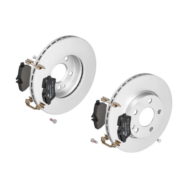 ATE Bremsesæt, skivebremser 142022116 foraksel ventileret 276mm 22mm for MERCEDES-BENZ